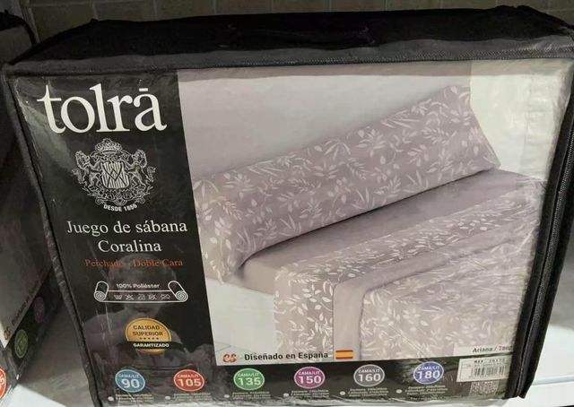 Juego de Sábanas Coralina 135cm