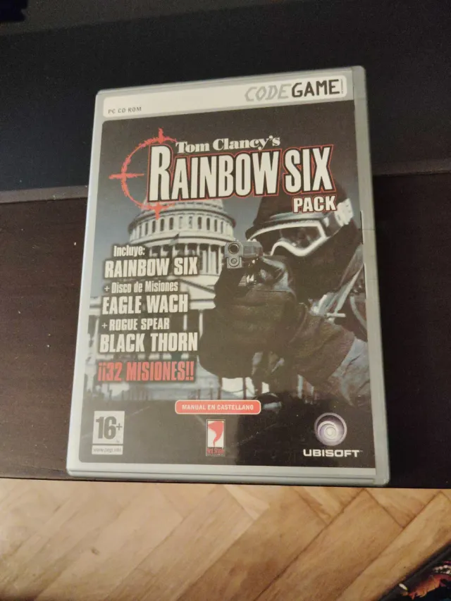 PC CD ROM Tom Clancy's Rainbow Six Pack