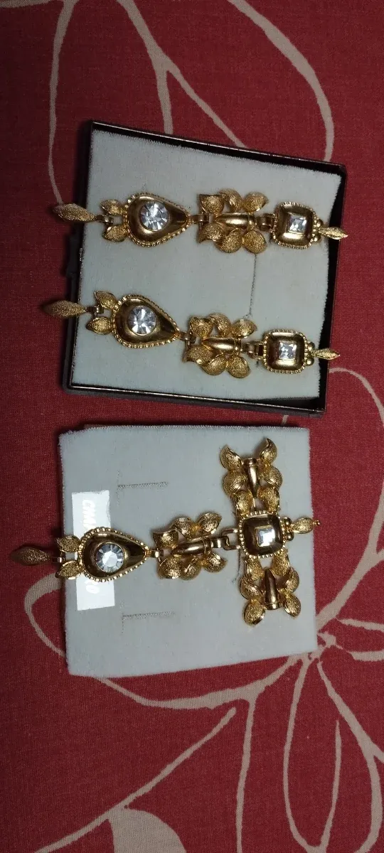 Conjunto bisutería baturra oro