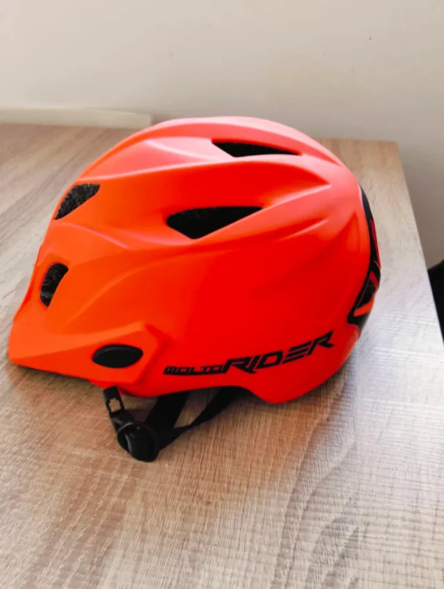 Casco de bici naranja MoltoRider