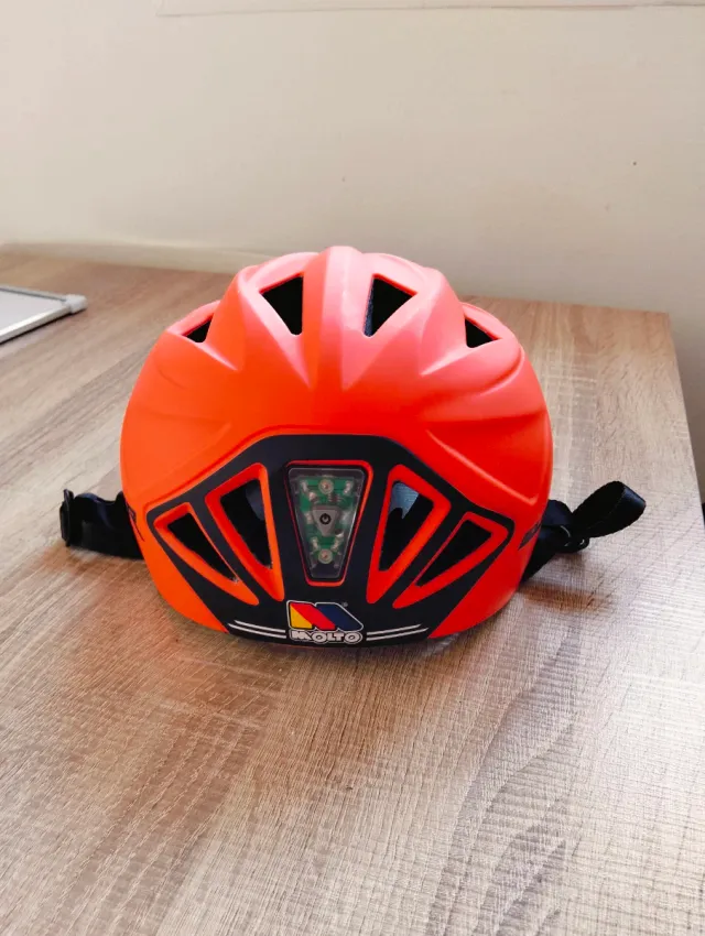 Casco de bici naranja MoltoRider