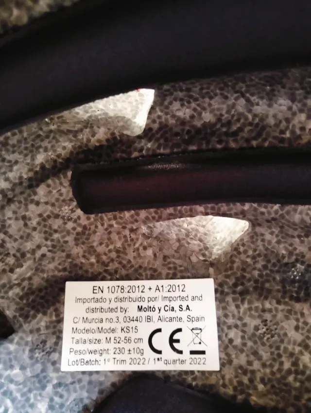 Casco de bici naranja MoltoRider