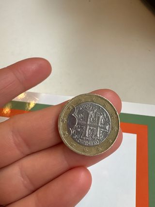 Moneda 1 Euro Eslovaquia 2009