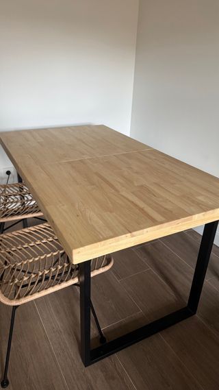 Mesa comedor extensible