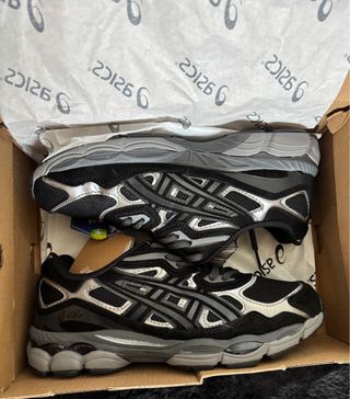 Tênis Asics Gel-Kayano 14 Preto/Cinza/Prata