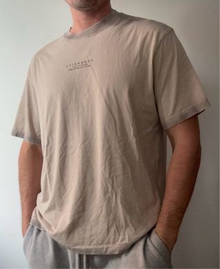 Camiseta Bershka Talla M Beige