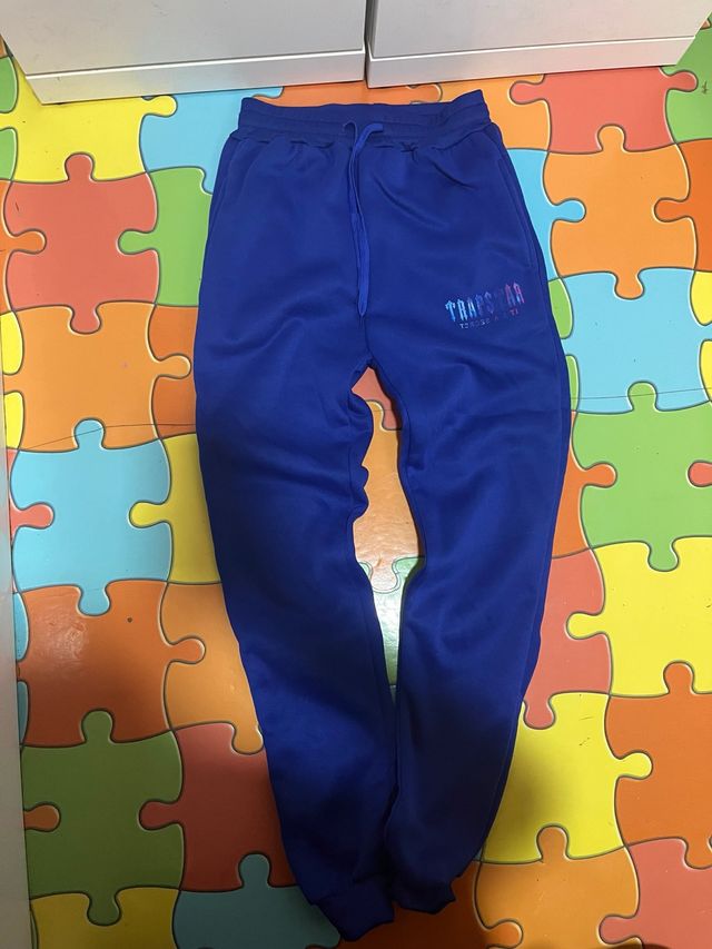 Trapstar Pantalones Azul/Morado