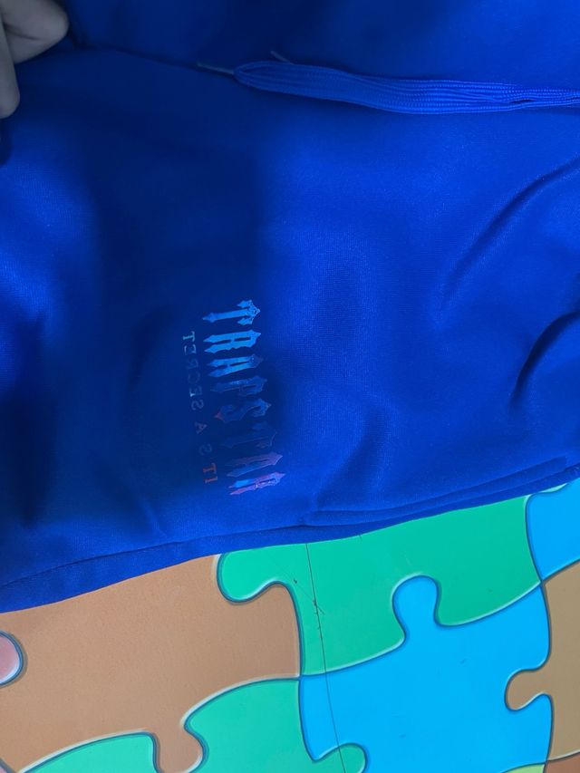 Trapstar Pantalones Azul/Morado