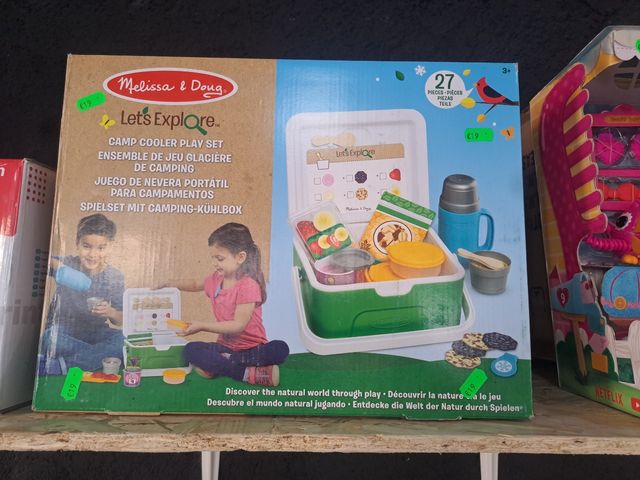 Melissa & Doug Let's Explore Camp Cooler Play Set