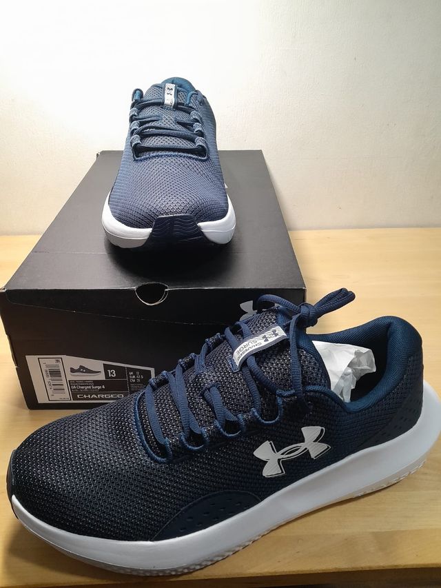 Zapatillas Under Armour Azul/Blanco Talla 47.5