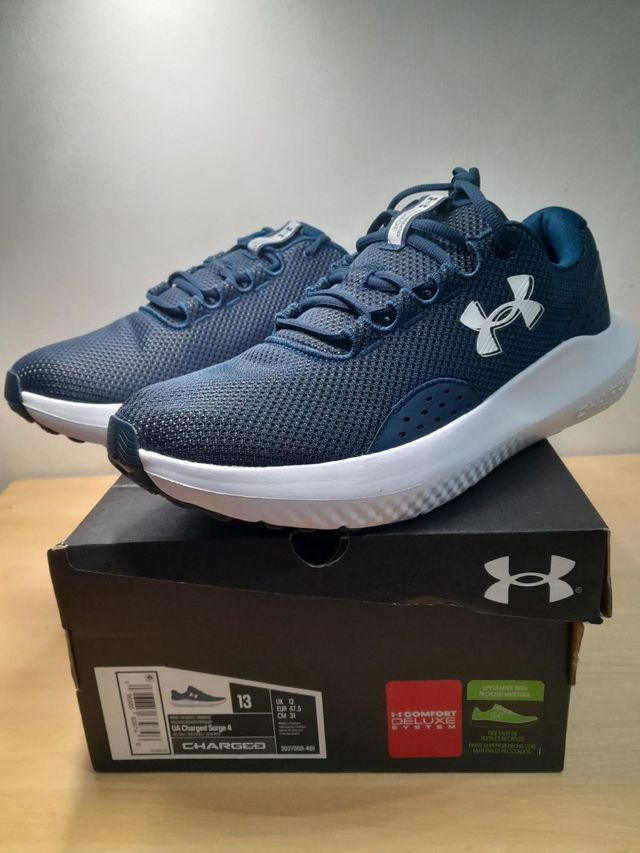 Zapatillas Under Armour Azul/Blanco Talla 47.5
