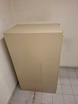 Armario Archivador Metálico Beige 4 Cajones