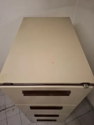 Armario Archivador Metálico Beige 4 Cajones