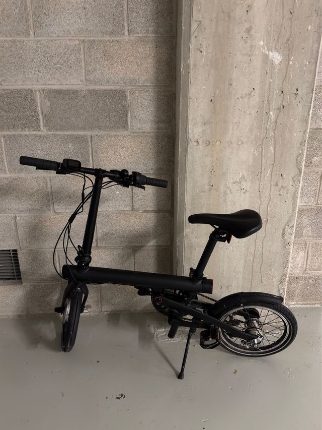 Bicicleta Elétrica Dobrável Xiaomi Preta