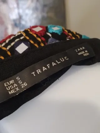 Chaleco Zara con Espejos Talla S