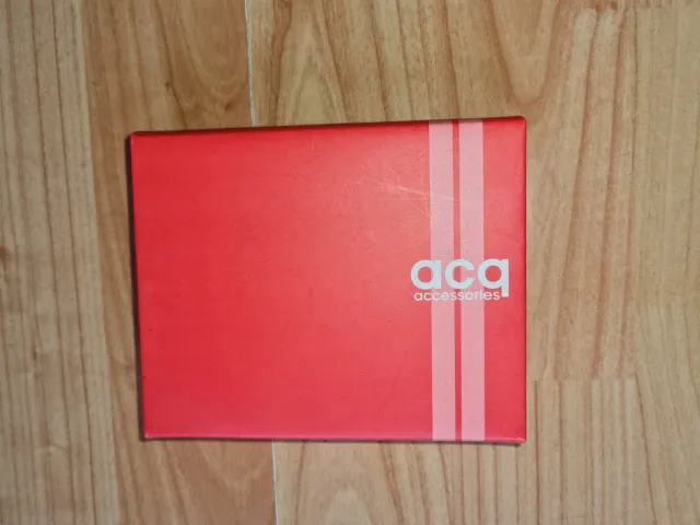 Portafogli in pelle nera