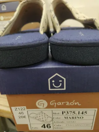 Zapatillas Garzón Hombre Talla 46