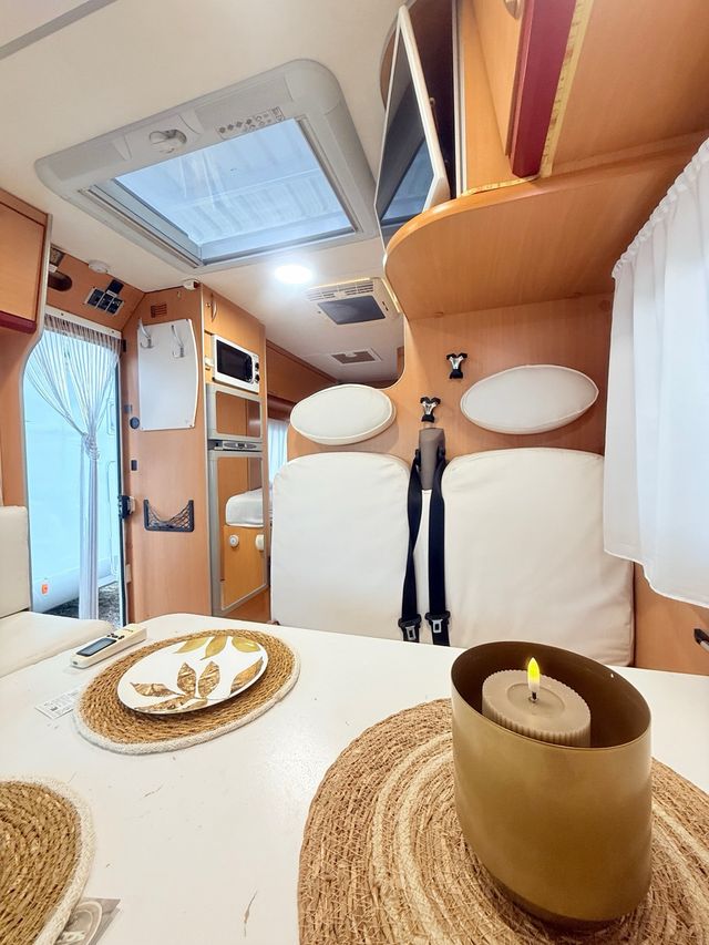 Autocaravana doble aire/automatica/frigoxxl/