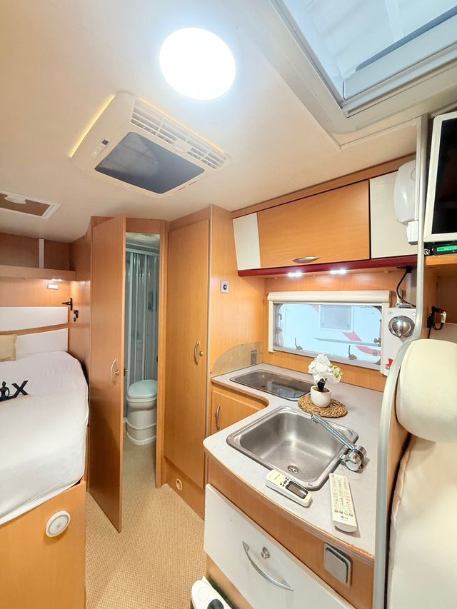 Autocaravana doble aire/automatica/frigoxxl/