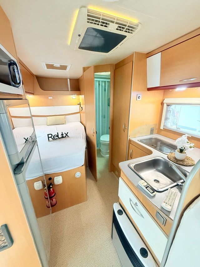 Autocaravana doble aire/automatica/frigoxxl/