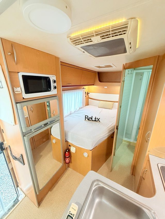 Autocaravana doble aire/automatica/frigoxxl/