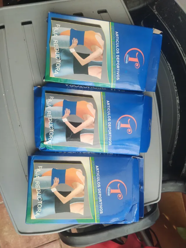 3 Fajas Reductoras T - Lote 5€