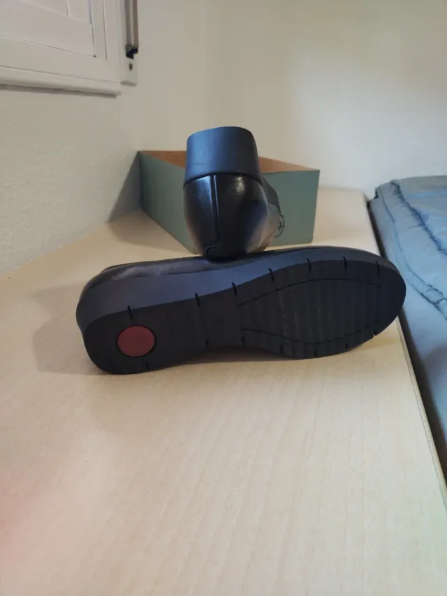 Zapatos de cuña Bosanova negros talla 37