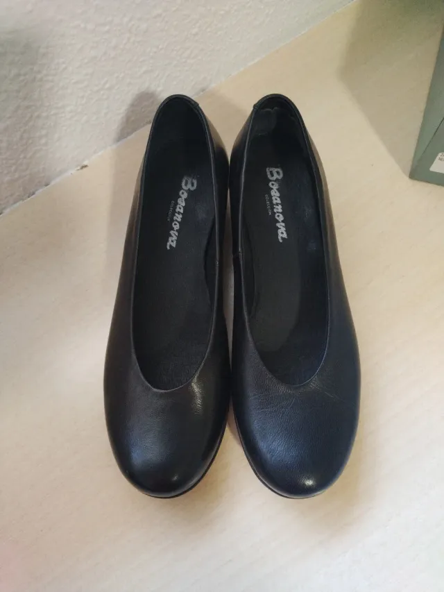 Zapatos de cuña Bosanova negros talla 37