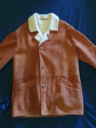 Montone Uomo Taglia 56 Marrone