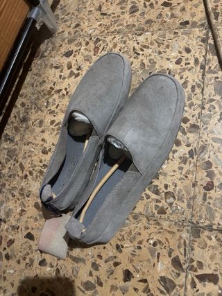 Mocasines Scalpers Hombre Grises Nuevos