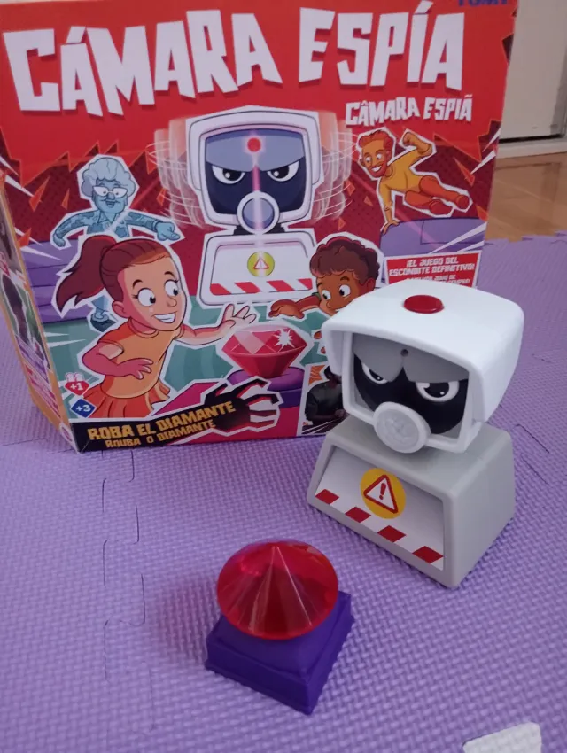 Juego Cámara Espía Roba el Diamante