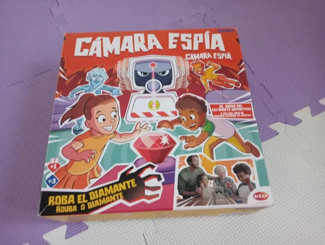 Juego Cámara Espía Roba el Diamante