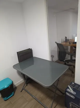 Set terraza mesa y 4 sillas