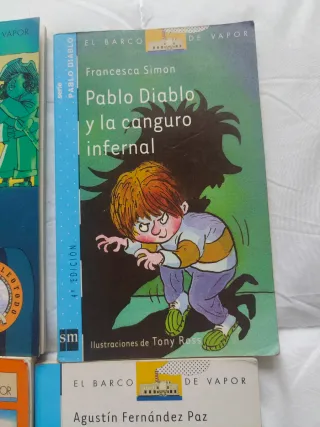 Libros infantiles juveniles Barco de Vapor.