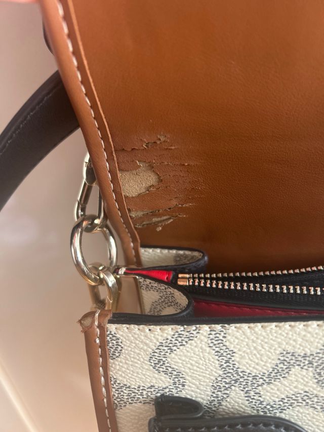 Bolso Tous Beige y Marrón