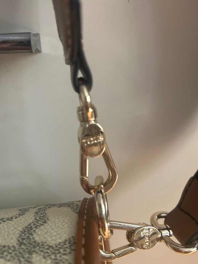 Bolso Tous Beige y Marrón