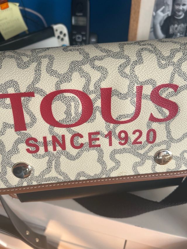 Bolso Tous Beige y Marrón