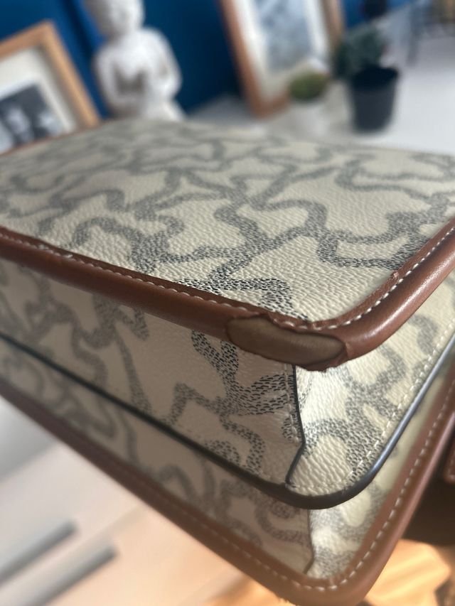 Bolso Tous Beige y Marrón