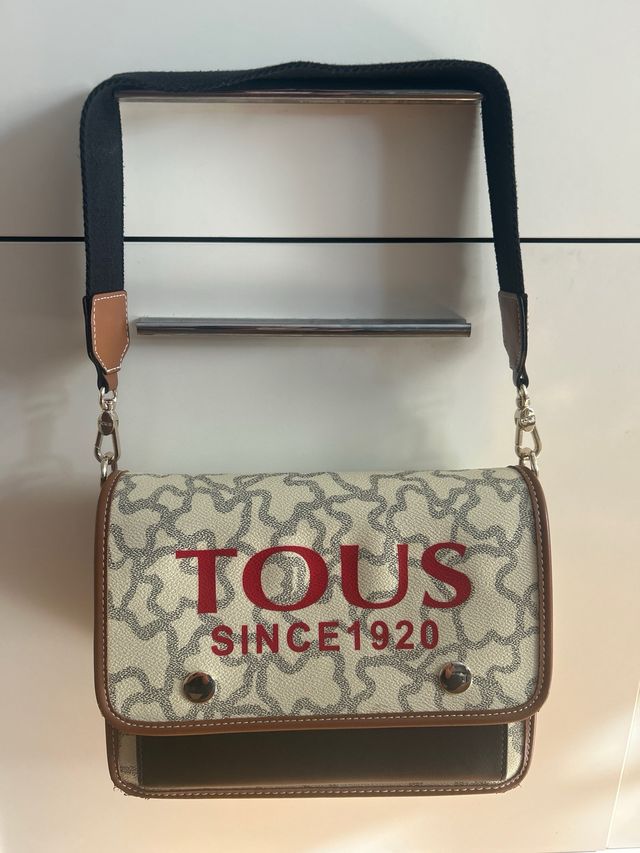 Bolso Tous Beige y Marrón