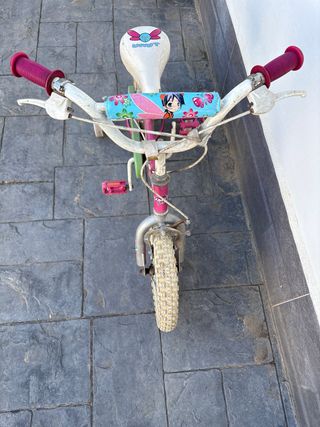 Bicicleta infantil niña rosa