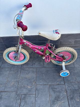 Bicicleta infantil niña rosa