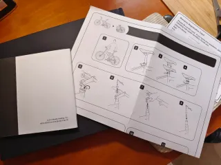 Bicicleta plegable con marchas