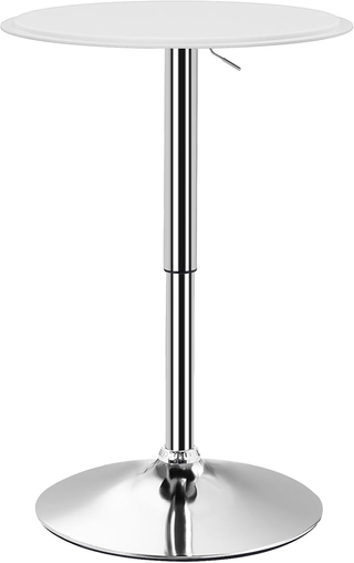 Tavolo da bar rotondo con altezza regolabile 67-93