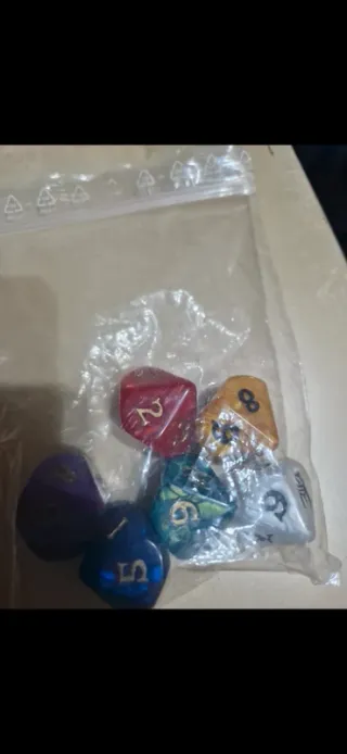 Set 6 dadi poliedrici Munchkin