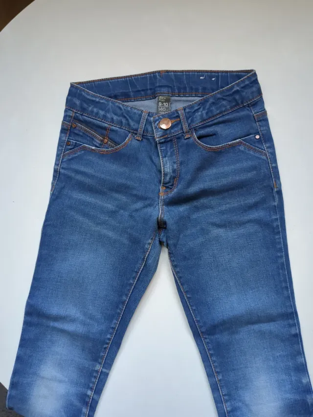 Vaqueros niña Zara elásticos 9-10 años