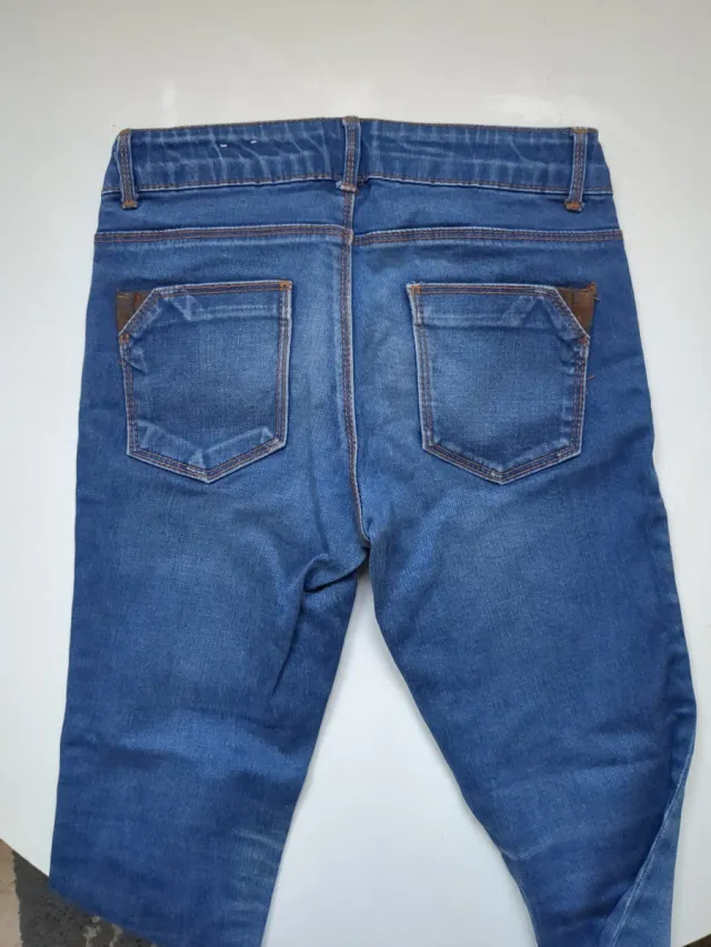 Vaqueros niña Zara elásticos 9-10 años