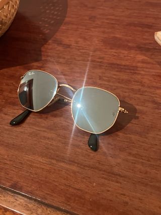 Ray-Ban RB3548N Hexagonal Oro Gris