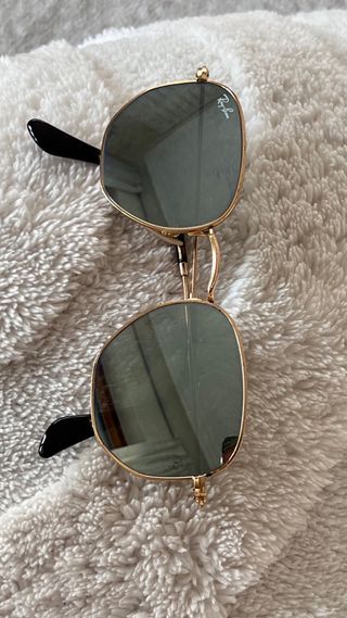 Ray-Ban RB3548N Hexagonal Oro Gris