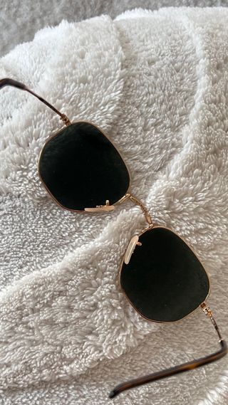 Ray-Ban RB3548N Hexagonal Oro Gris