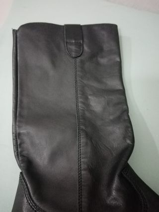 Stivali donna vera pelle neri taglia 40